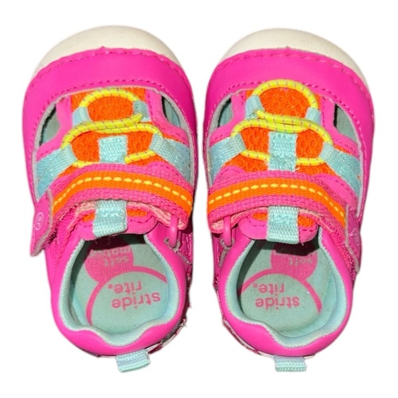 Stride Rite Soft Motion Tobias Closed Toe Outdoor Breathable Summer Sandal Sz 3W - Picture 5 of 7